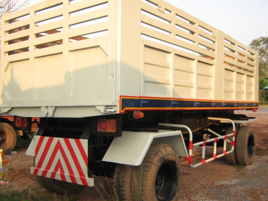 ขายลูกพ่วงดรั๊มยี่ห้อพนัตถ์ ยาว 6 เมตร กว้าง 2.50ม สูง 150 ม.