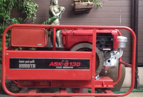 ขายไดปั่นไฟ 3 กิโลวัตต์ คูบูต้า ใช้น้ำมันดีเชล