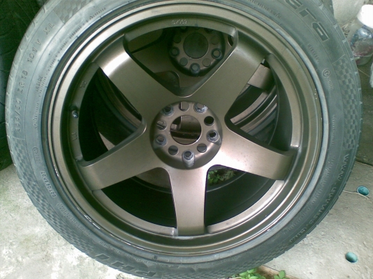 ขายแม็กอย่าละ 2 วง นิสโม่โรต้าขอบ 18 9 ครึ่ง กับโปรเจ็กดี ขอบ  17 กว้าง 8