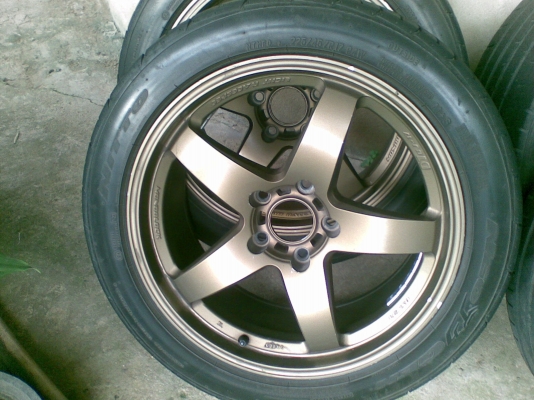 ขายแม็กอย่าละ 2 วง นิสโม่โรต้าขอบ 18 9 ครึ่ง กับโปรเจ็กดี ขอบ  17 กว้าง 8