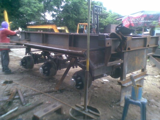 หางก้าง3เพลาต่อเสร็จแล้วใหม่ๆๆ