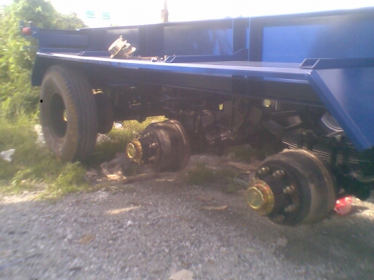 หางก้าง3เพลาต่อเสร็จแล้วใหม่ๆๆ