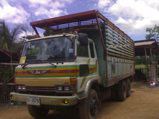 ขาย HINO KT725 เครื่องEH700 2เพลาดั๊ม เบรคทิฟฟี่ เกียร์สาย