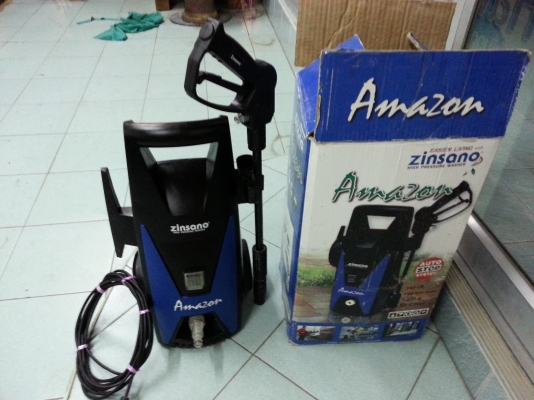 ขายเครื่องอัดฉีดสารพัดประโยชน์สภาพดีมากๆยี่ห้อ ZINSANO ขนาด100บาร์