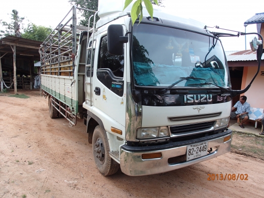 ขาย ISUZU  DECA  FRR เครื่อง 4HH1 คาโก้คอกยาว 6.20 M สวยมาก รถประกอบใหม่มือแรก จดสิงหาคม 53 สดมากราคาคุยกันได้ครับ