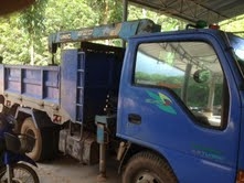 ขายรถหกล้อเล็ก ดั้ม เครน 550000