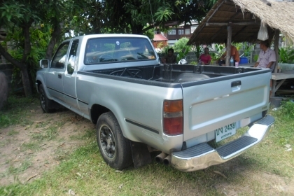 รถกระบะไมตีเอ็ก2500สวยเครื่องดีเอกสารทะเบียนพร้อมพวงมาลัยธรรมดาแม็กลายเนอร์แอร์เย็นโปร่งหน้าหลัง ปี่2539