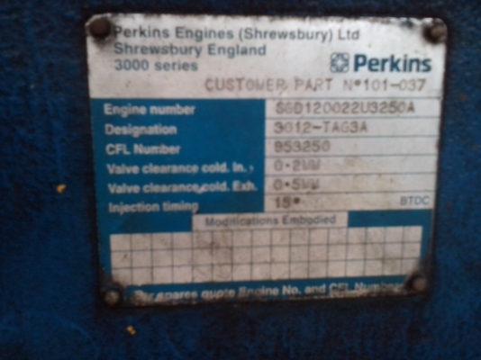 ขายเครื่องกำเนิดไฟฟ้า1000KVAสภาพต้องซ่อม