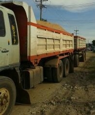 HINO FM 3M - 240 HP M10C ปี 39 รถพ่วงแม่+ลูก กระบะดั๊มพ์เหล็ก 12 ตันสภาพสวยทั้งแม่ทั้งลูก ลูก 2 เพลาดั๊มพ์ความยาว 6.20 เมตรพร้อมบรรทุกได้เลย เครื่องแน่นแรงดี ภายในเก๋งคอนโซลสวยครบ แอร์เย็น พวงมาลัยเพาเวอร์ ระบบเบรคทริ๊ปฟี้ ช่วงล่างคัชซีสวยทั้งแม่ลูก ยางสภ