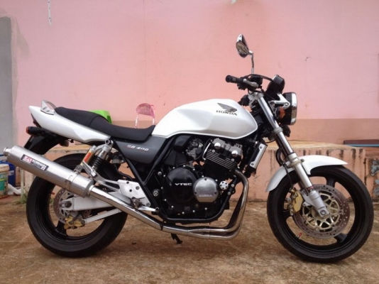 ขาย HONDA CB400 VTEC1 ปี2001  สีเดิม สภาพสวยมาก ไม่ชนไม่ล้ม