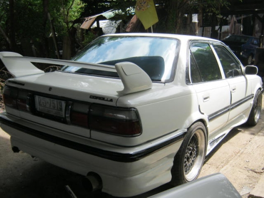 โตโยต้า โคโลล่า โดเรมอน เครื่องดีมาก พวงมาลัยเพาเวอร์ สีขาวมุกสวย 58000 โตโยต้า โคโลล่า โดเรมอน เครื่องดีมาก พวงมาลัยเพาเวอร์ สีขาวมุกสวย 58000