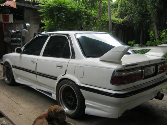 โตโยต้า โคโลล่า โดเรมอน เครื่องดีมาก พวงมาลัยเพาเวอร์ สีขาวมุกสวย 58000 โตโยต้า โคโลล่า โดเรมอน เครื่องดีมาก พวงมาลัยเพาเวอร์ สีขาวมุกสวย 58000