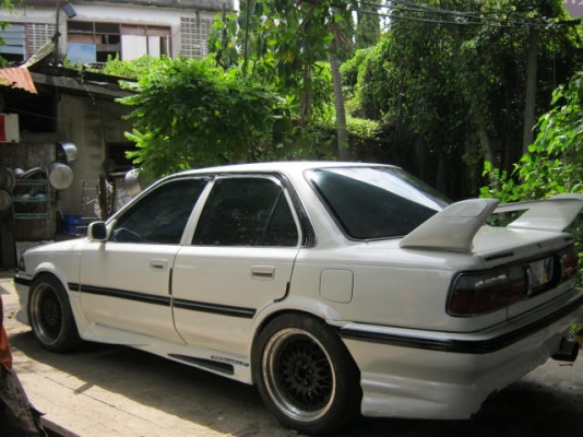 โตโยต้า โคโลล่า โดเรมอน เครื่องดีมาก พวงมาลัยเพาเวอร์ สีขาวมุกสวย 58000 โตโยต้า โคโลล่า โดเรมอน เครื่องดีมาก พวงมาลัยเพาเวอร์ สีขาวมุกสวย 58000