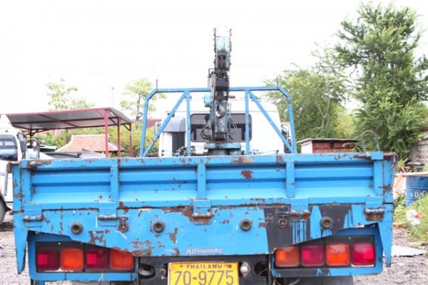 ขายรถบรรทุก6ล้อติดเครน !รถออกห้างแท้!