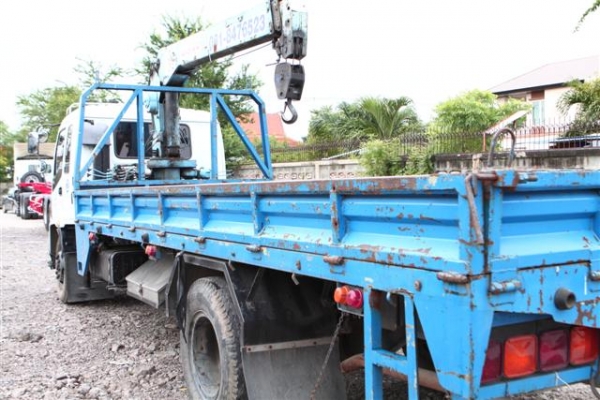 ขายรถบรรทุก6ล้อติดเครน !รถออกห้างแท้!