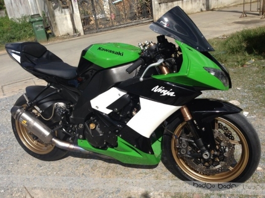ขาย zx10 ปี 08 inv ของแต่งพอมีคับ 265000 ต่อรองได้คับ รูปด้านในเลยคับ