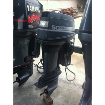 ขายเครื่องยนต์เรือเร็ว Yamaha 50 แรงม้า 2 จังหวะ
