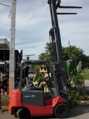 ขายรถยก ไฟฟ้านั่งขั่บ นิชิยู fb25pn70-450m