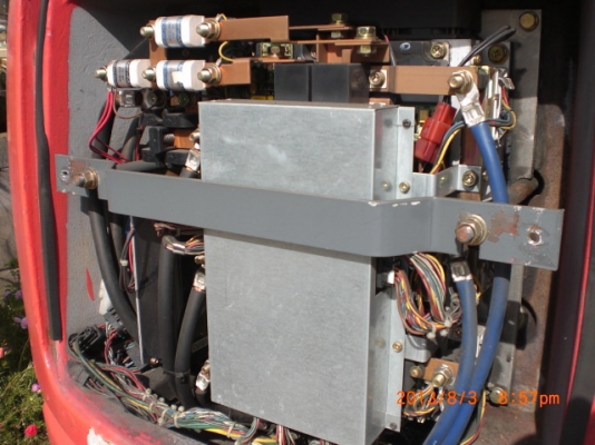 ขายรถยก ไฟฟ้านั่งขั่บ นิชิยู fb25pn70-450m