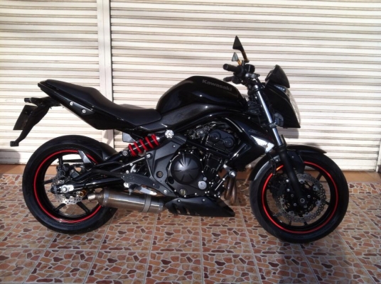Kawasaki ER6N รุ่นท๊อปมีABSรถสวย สภาพนางฟ้า