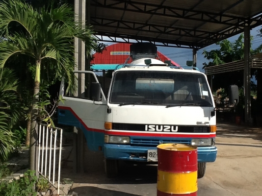 เอกสารไม่พร้อมยังเป็นรถบรรทุกอยู่ขายด่วน NPR57L เครื่อง4be1 รถโม่ปูนโม่ปั้มครับ พร้อมใช้งานยาง825/16แคชชีสวยทะเบียนขาอ3ปี