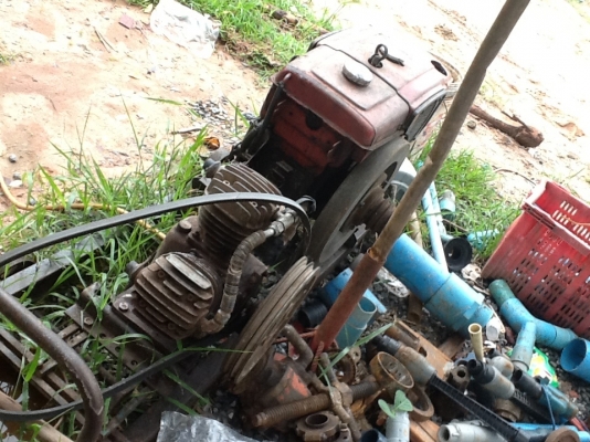 ขายด่วนปั้มลมล้างบ่อบาดาล เครื่องมิชชู 11แรงปั้มลมสามหัว ขายด่วนปั้มลมล้างบ่อบาดาล เครื่องมิชชู 11แรงปั้มลมสามหัว