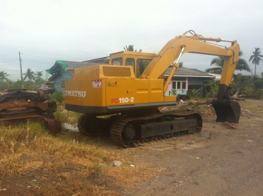 ขายรถแมคโครPC150-2 สภาพพร้อมใช้ สนใจติดต่อ บอย085-156-2314