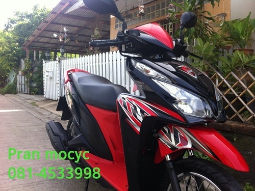 ขายhonda click combi brake สีดำเเดง ปี2555 ขายhonda click combi brake สีดำเเดง ปี2555