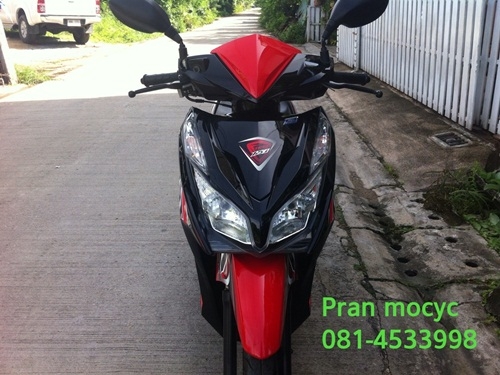 ขายhonda click combi brake สีดำเเดง ปี2555 ขายhonda click combi brake สีดำเเดง ปี2555
