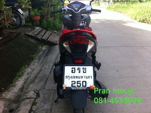 ขายhonda click combi brake สีดำเเดง ปี2555 ขายhonda click combi brake สีดำเเดง ปี2555