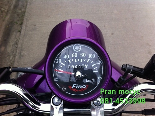 ขายyamaha finoสีม่วงดำ ปี2555 ขายyamaha finoสีม่วงดำ ปี2555