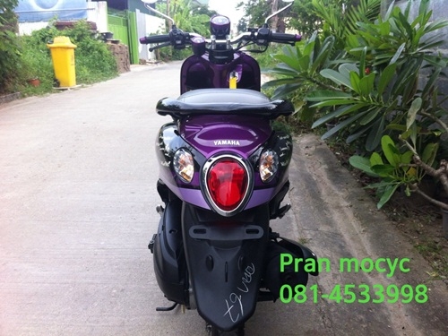 ขายyamaha finoสีม่วงดำ ปี2555 ขายyamaha finoสีม่วงดำ ปี2555