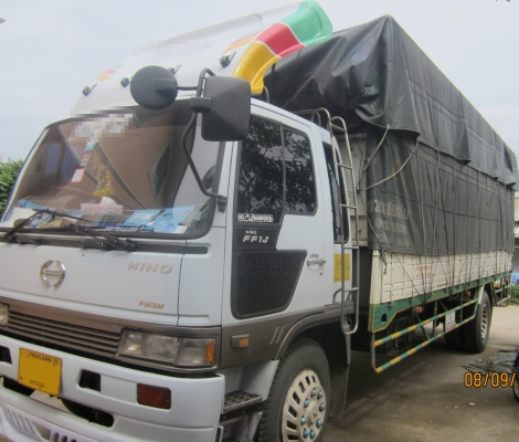ขายด่วนๆๆๆ 950,000 รถบรรทุก 6 ล้อใหญ่ ยาว 7.20 เมตร สภาพดีพร้อมใช้งาน แห้งๆ ครับ
