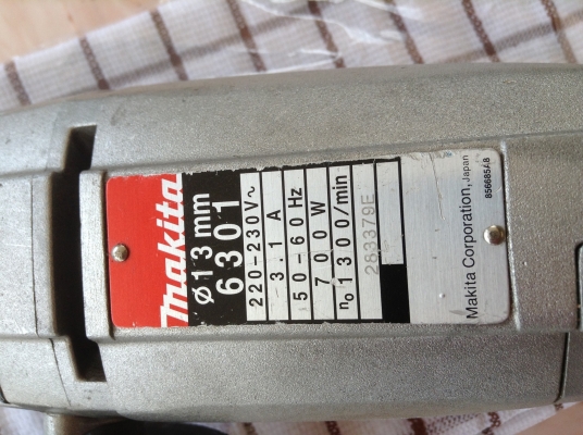 ขายสว่าน Makita ขนาด 4 หุน รุ่น 6301