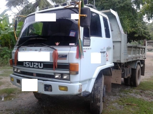 ขายรถ 6 ล้อดั้ม ISUZU FSR32F  195ยาง เอกสารพร้อมโอน