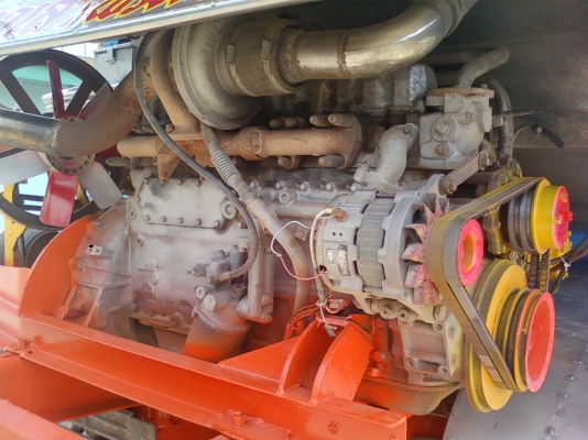 ขาย!! รถเกี่ยวข้าว / HINO HO7D TURBO / DAIKIN 23 / ตัวเดิน 12 (เก่านอก) / เทลเลอร์ 10ล้อ สองเพลา ISUZU