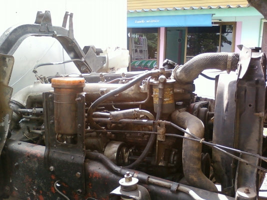 ขาย!! รถเกี่ยวข้าว / HINO HO7D TURBO / DAIKIN 23 / ตัวเดิน 12 (เก่านอก) / เทลเลอร์ 10ล้อ สองเพลา ISUZU