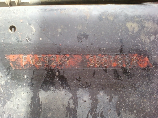 ขาย!! รถเกี่ยวข้าว / HINO HO7D TURBO / DAIKIN 23 / ตัวเดิน 12 (เก่านอก) / เทลเลอร์ 10ล้อ สองเพลา ISUZU