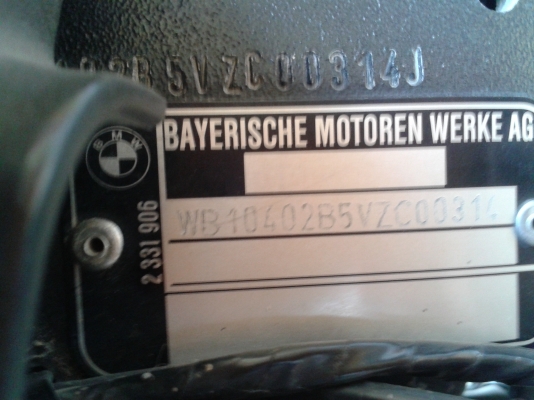 BMW R1100R ทะเบียนแท้