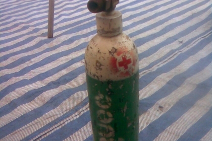 ถังออกซิเจนสภาพพร้อมใช้งานครับหัววาลดีครับสวยๆครับไม่ต้องเบิกใหม่ครับราคานี้คุ้มครับ