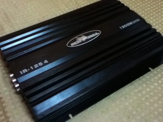 ขายแอมป์ IRON BULL รุ่น IR-125.4 (4ch) สภาพสวยๆ ขายถูกๆ1500.-
