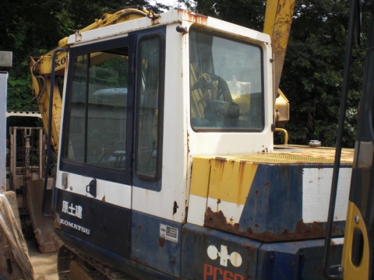 PC60-5-20804 รถขุด  เก่าจากญี่ปุ่นครับจะถึงไทยเร็วๆนี้