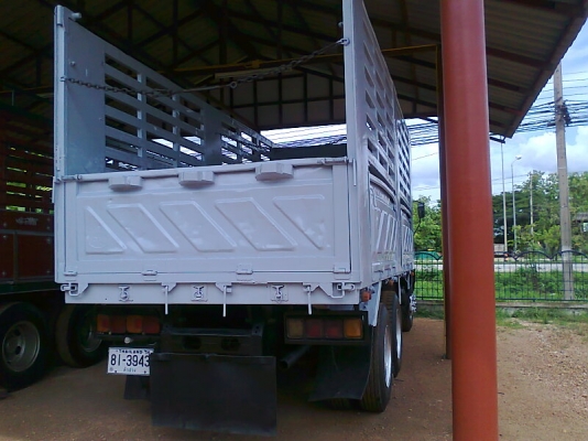 ขาย..สิบล้อเพลาเดี่ยว HINO FL 1J รถปี 48 แบบกระบะเหล็กดั้มได้ รถสวย มีแอร์ มีทะเบียนครบ.