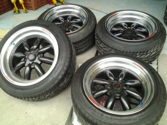 แม็กซ์ watanabeขอบ15 พร้อมยางปี2012 หน้า8 หลัง9 สวยๆ ใส่แล้วโครตหล่อครับ