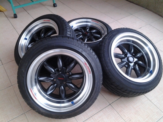 แม็กซ์ watanabeขอบ15 พร้อมยางปี2012 หน้า8 หลัง9 สวยๆ ใส่แล้วโครตหล่อครับ