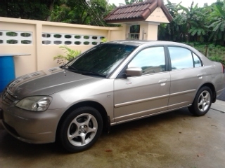 ขาย civic dimension ปี 2001 ราคา 260,000 บาท