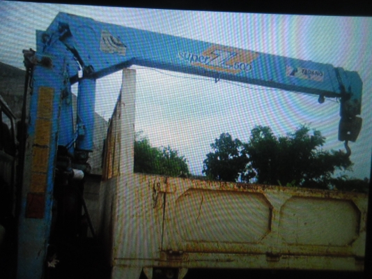 ขายรถ 6 ล้อติดเครน TADANO 5 ตัน 3 ช้กท้องปลิงยาว 7 เมตร เครื่อง HO7C เครื่องดีคัสซีสวยมากทะเบียนเต็มยางดี 6 เส้น