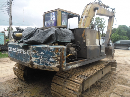 ขายถูกรถแบคโฮ KOMATSU PC 120-3 เครื่องเดิมปั้มเดิมโซ่หนาเอวแน่นเครื่องดีปั้มดีไม่มีโหลดเอกสารใบสัญญาซื้อขาย