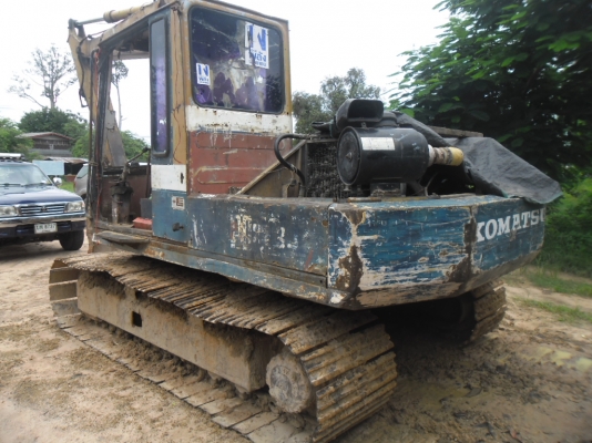 ขายถูกรถแบคโฮ KOMATSU PC 120-3 เครื่องเดิมปั้มเดิมโซ่หนาเอวแน่นเครื่องดีปั้มดีไม่มีโหลดเอกสารใบสัญญาซื้อขาย