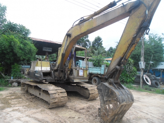 ขายถูกรถแบคโฮ KOMATSU PC 120-3 เครื่องเดิมปั้มเดิมโซ่หนาเอวแน่นเครื่องดีปั้มดีไม่มีโหลดเอกสารใบสัญญาซื้อขาย